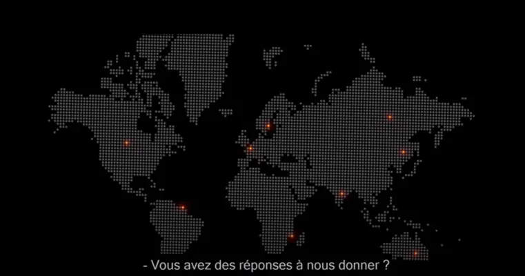 illustration d'une planisphère