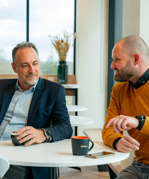 Meeting three men
