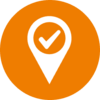 Icône représentant un pin sur une carte