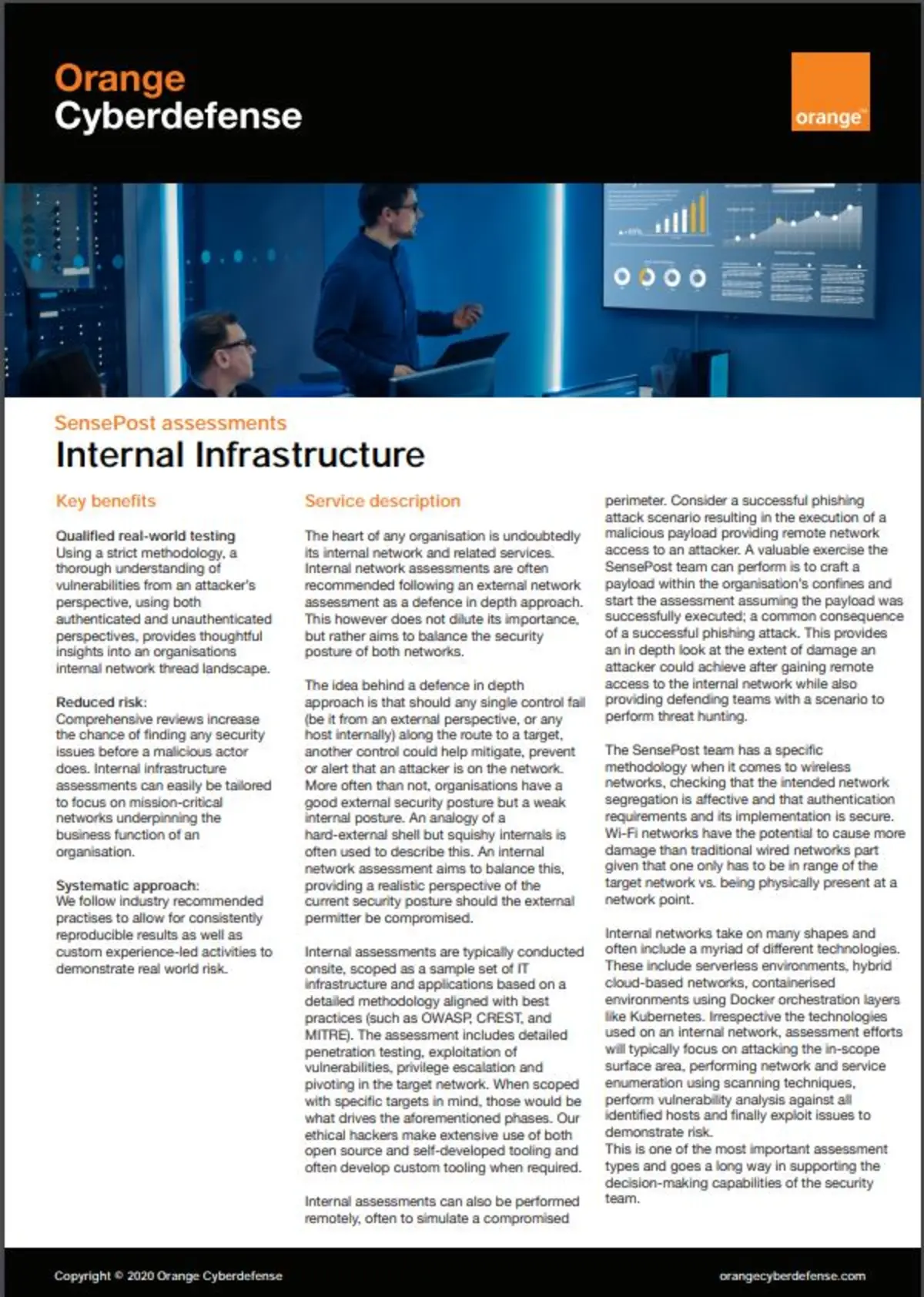 Fiche explicative Internal infrastructure