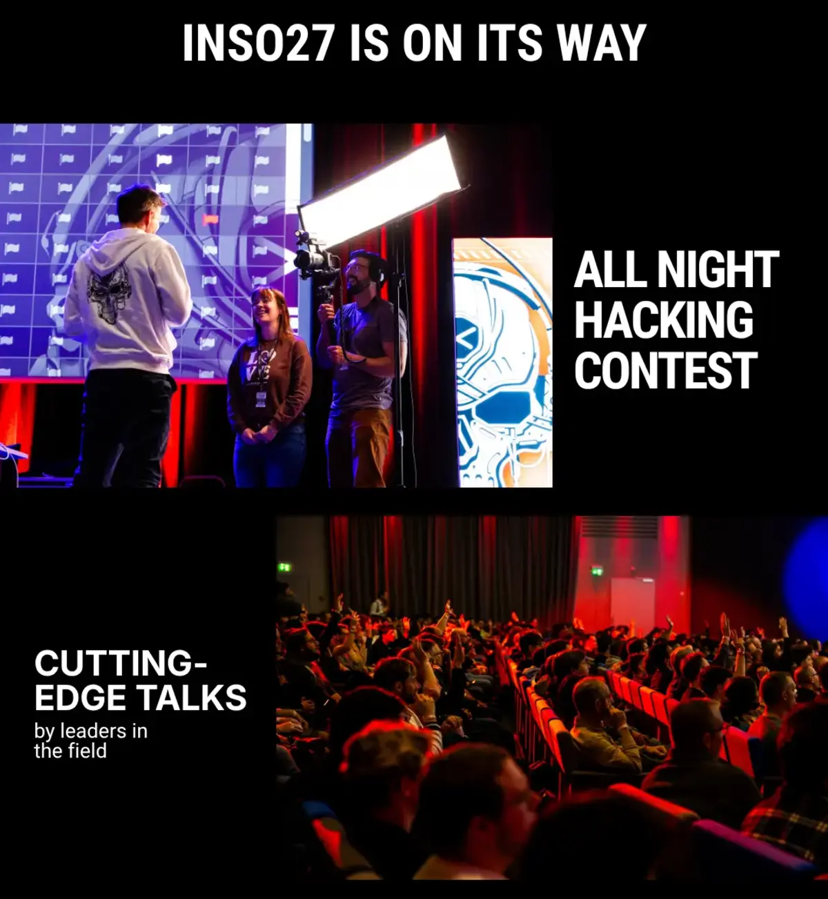 Typo3_Homepage_collage_Black_BG Insomni'hack sneak peak photos in black background