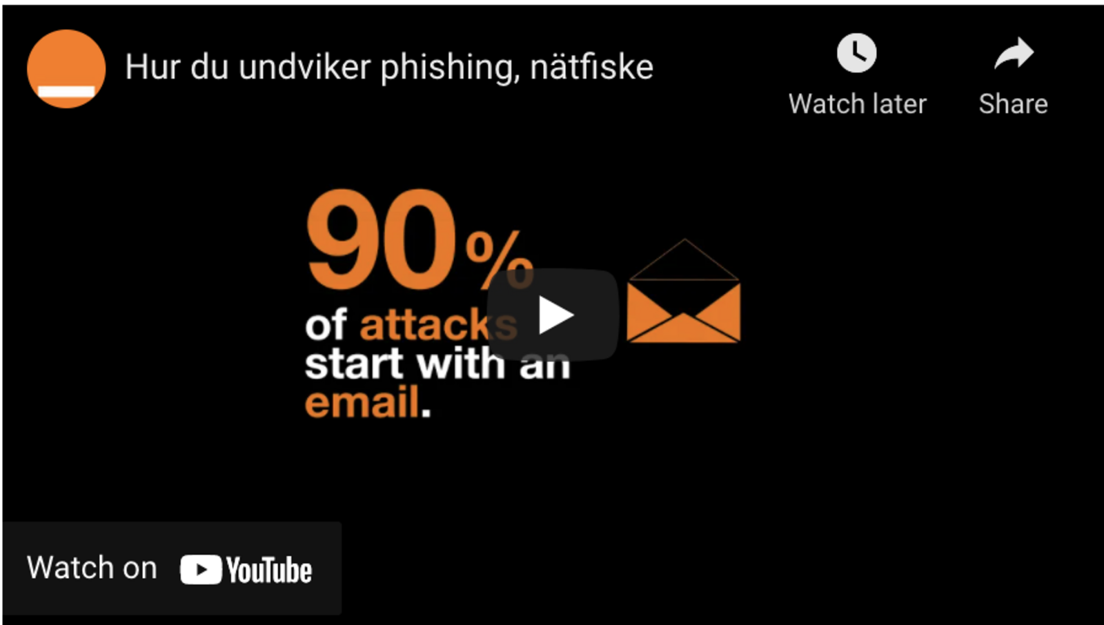 Phishing video Orange Cyberdefense