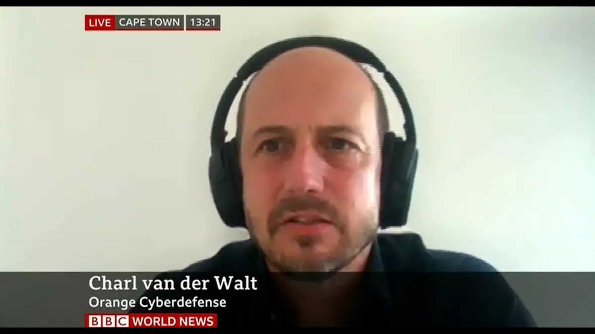 Afbeelding man in call
