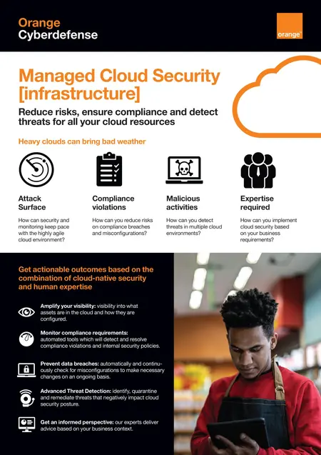 Managed cloud Security billede