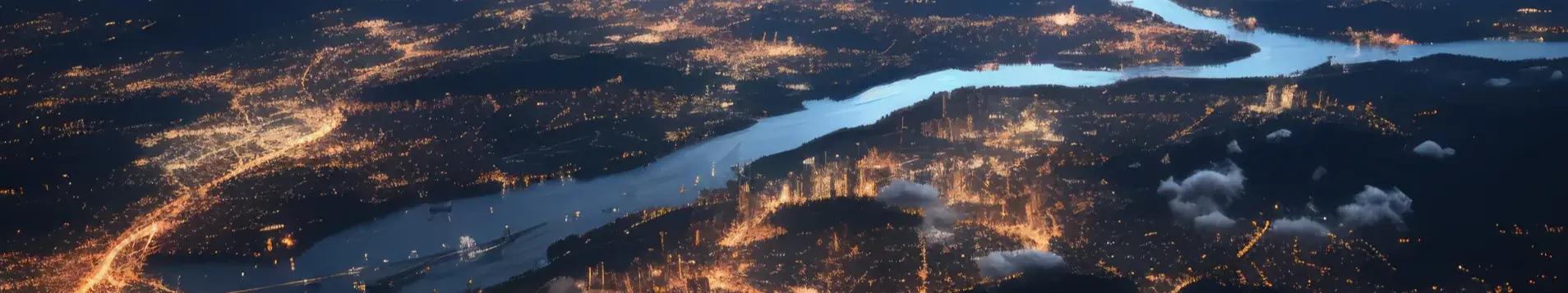 Les réseaux de communication vue du ciel