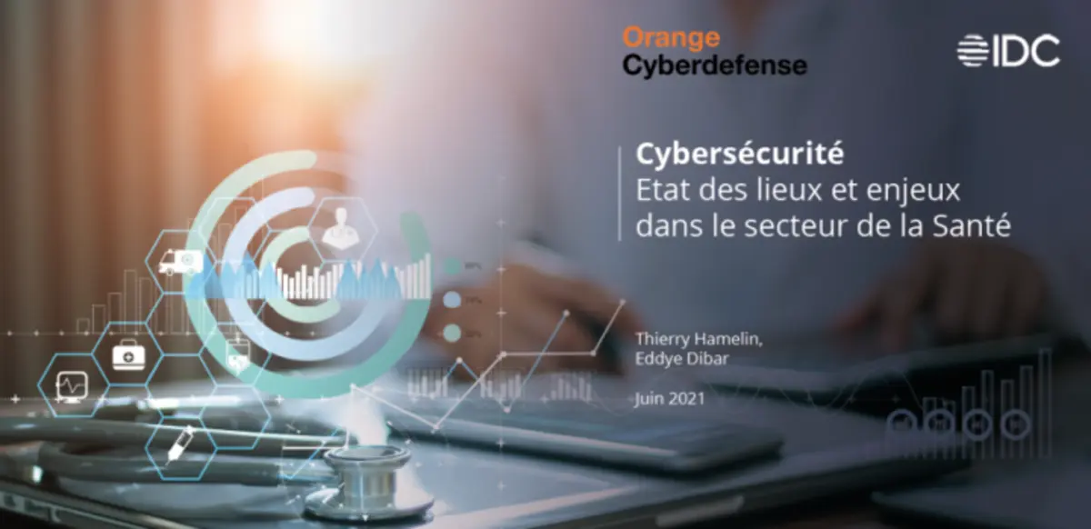 Représentation en image d'un site internet sur le secteur de la santé
