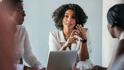 meeting woman