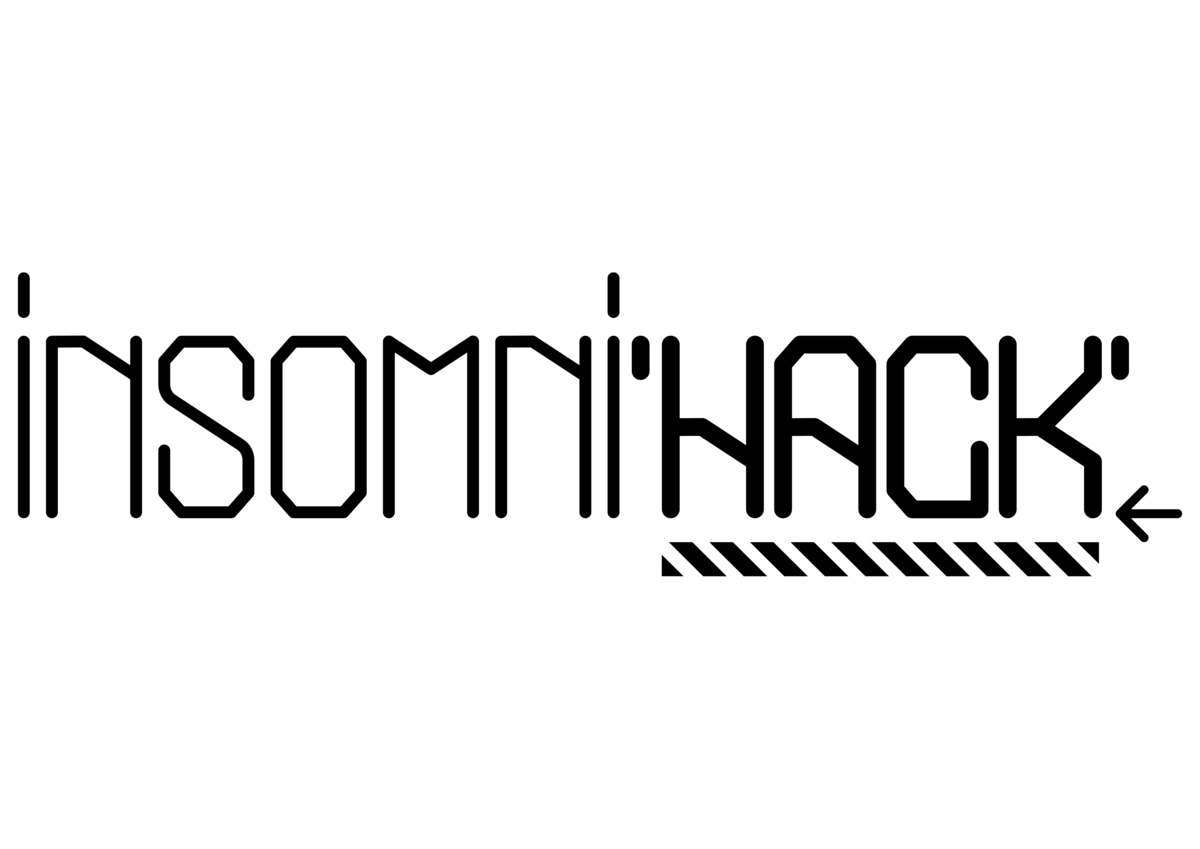 Logo Insomni'hack black