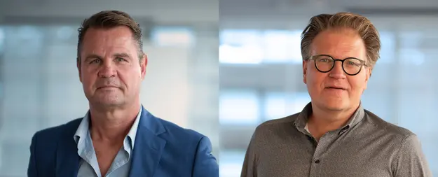 Ulrik Ledertoug og Bo Drejer Orange Cyberdefense Denmark