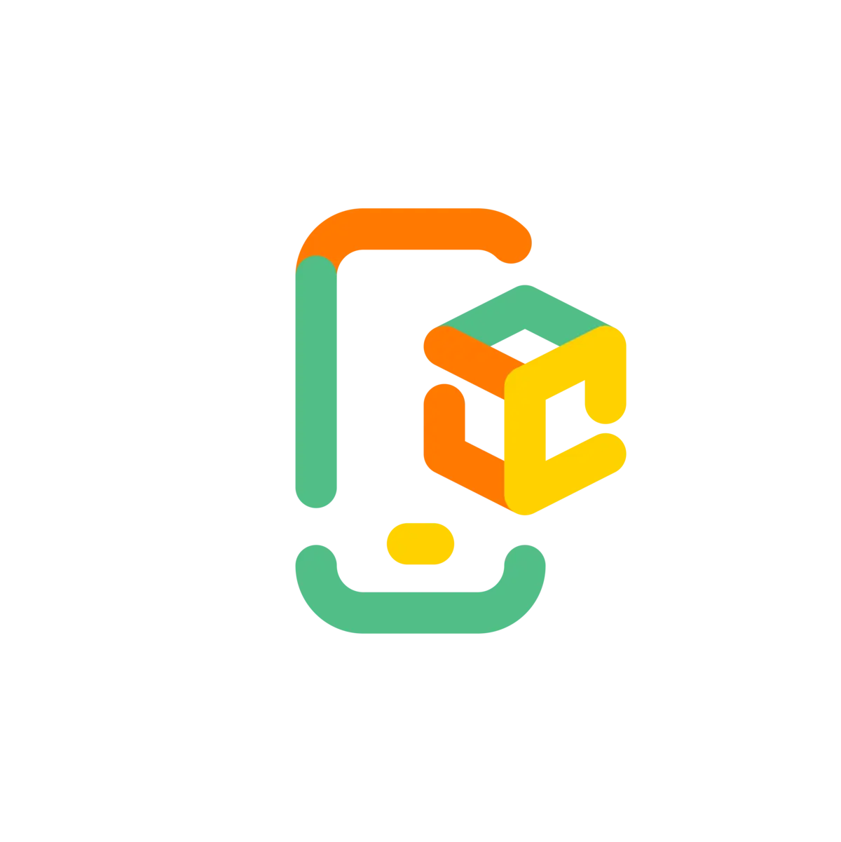 Orange 5G augmented Reality icon