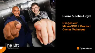 Pierre Lelièvre et John-Lloyd Hamlet ont pris The Lift pour nous raconter leur rencontre et l'évolution de carrière de Pierre. 