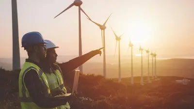 wind turbines