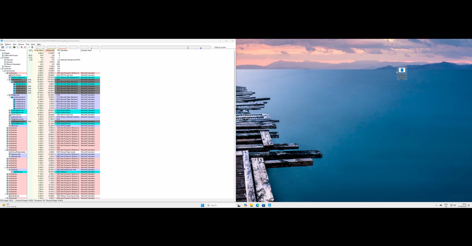 Screenshot des Proof of Concept