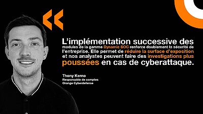 Protéger les bons canaux numériques et fluviaux avec Dynamic-SOC d'Orange Cyberdefense. Thony Kerno d'Orange Cyberdefense revient sur le déploiement de la solution Dynamic-SOC pour protéger la SARC.
