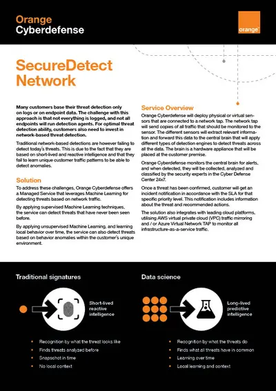 Secure Detect Network graphics
