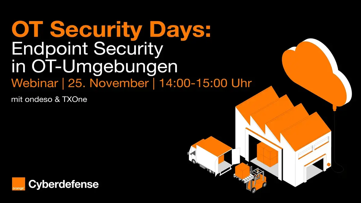 Webinar | Endpoint-Security-in-OT-Umgebungen | 25. November 2026