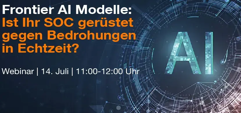 Palo Alto Webinar Banner Frontier AI Modelle