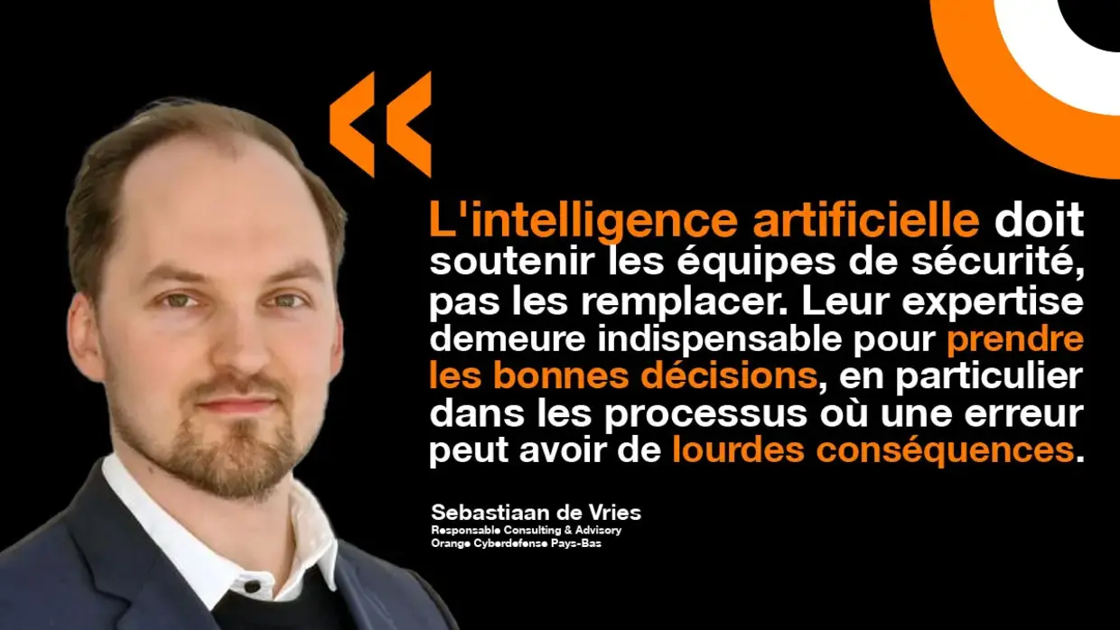 Sebastiaan de Vries d'Orange Cyberdefense Pays-Bas analyse l'impact de Mythos Anthropic sur la cybersécurité des entreprises. 