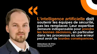 Sebastiaan de Vries d'Orange Cyberdefense Pays-Bas analyse l'impact de Mythos Anthropic sur la cybersécurité des entreprises. 
