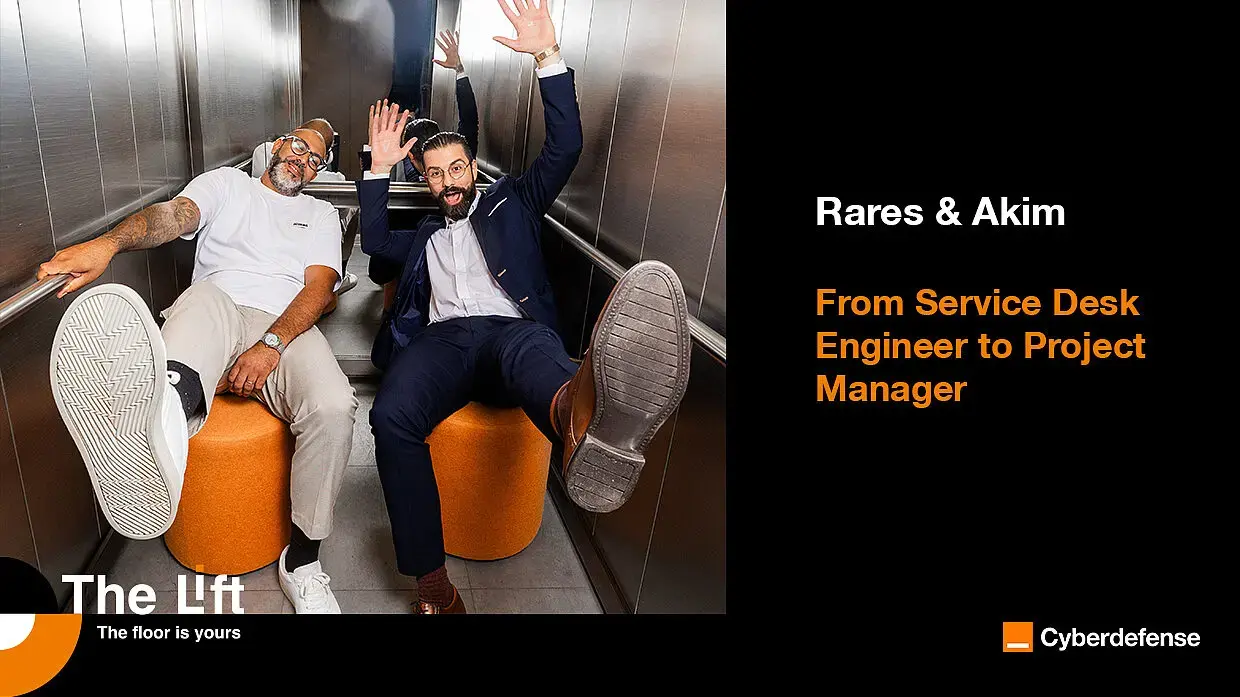 From hospitality to Project Manager in Belgium - Rares Madarasan’s career change Rares Madarasan and Akim Allal take the Lift to the next floor to share their mutual experience.