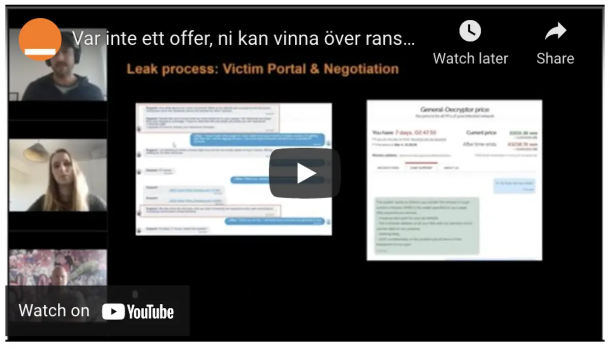 Webinar om cybersäkerhet