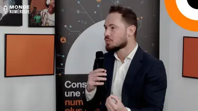 Vivien Mura explique les différents risques cyber liés à l'intelligence artificielle. Vivien Mura, CTO d'Orange Cyberdefense, interviewé en mars 2026 par Jérôme Colombain de Monde Numérique.