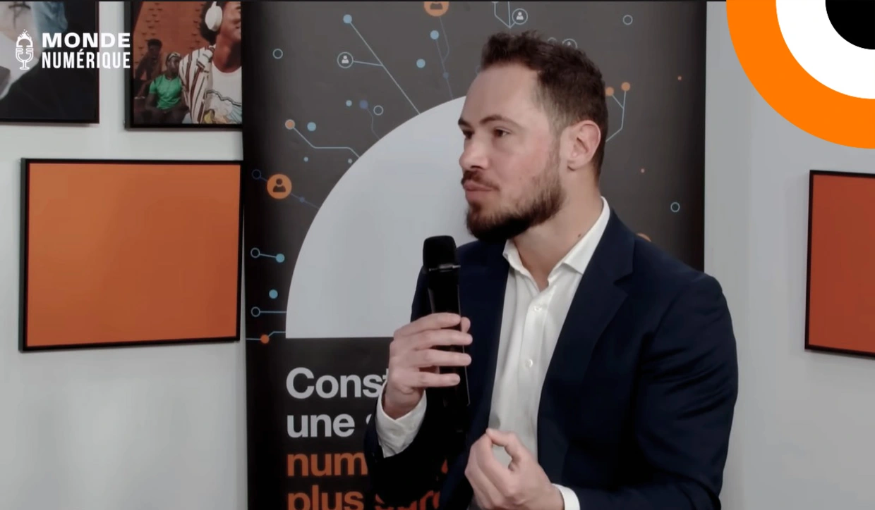 Vivien Mura, CTO d'Orange Cyberdefense, interviewé en mars 2026 par Jérôme Colombain de Monde Numérique.