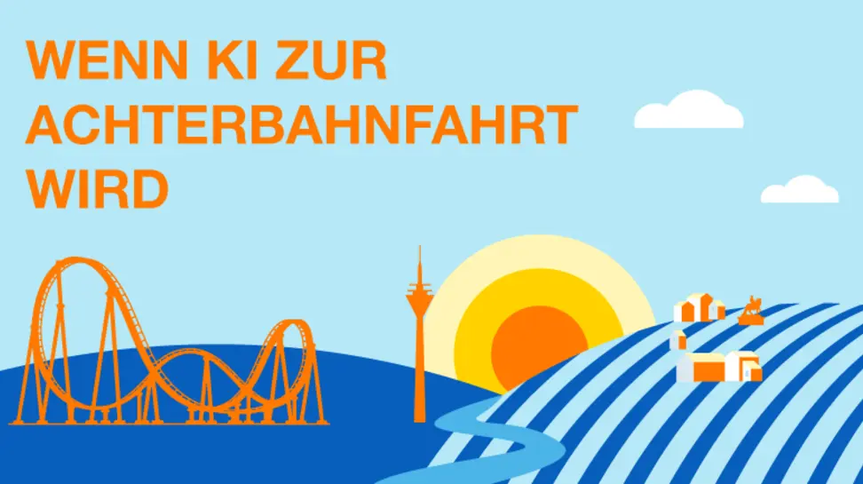 Eventbanner_Düsseldorf_Wenn KI zur Achterbahnfahrt wird