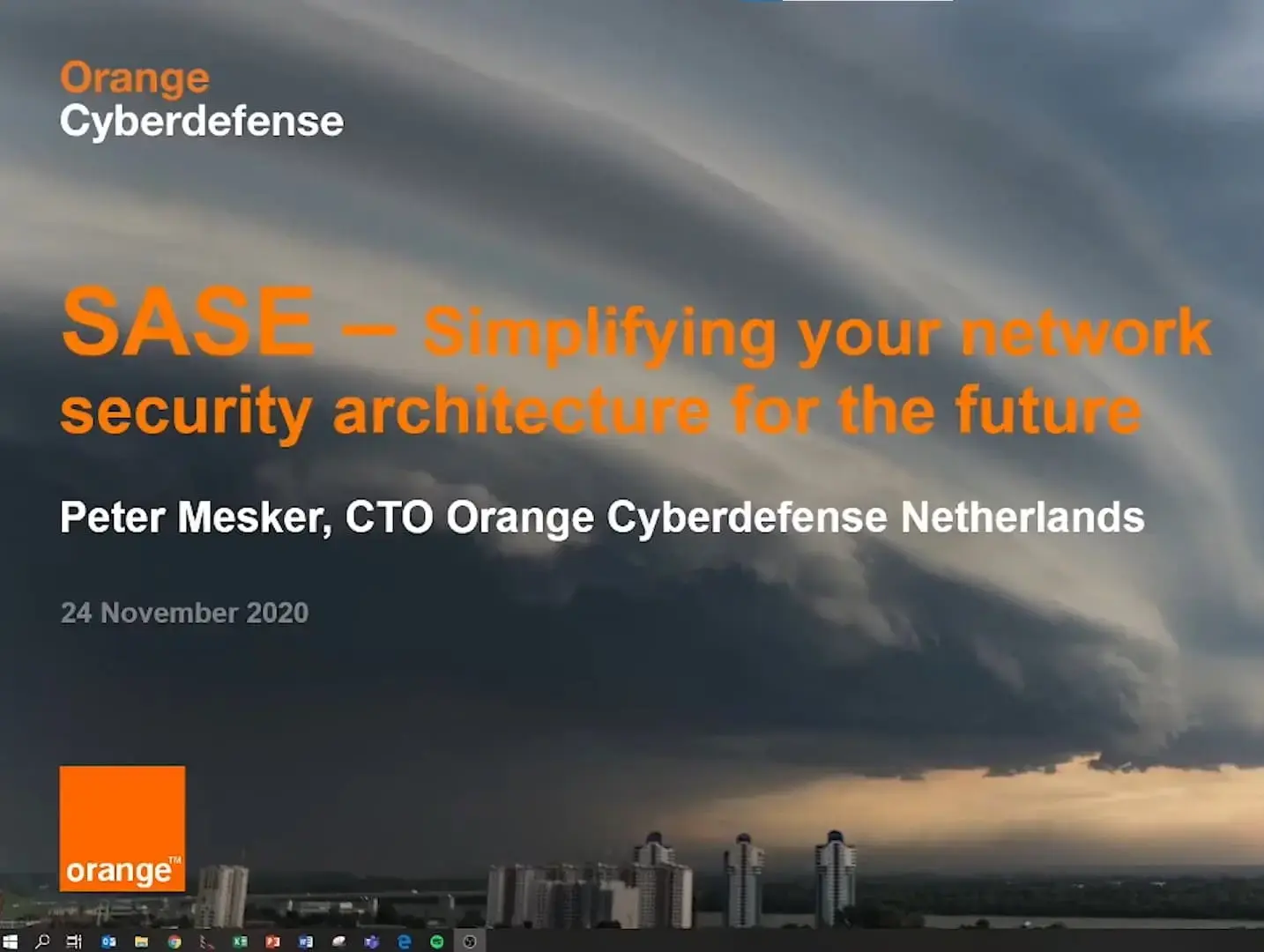 SASE : Simplifying your network security architecture for the future - World 2020 Video