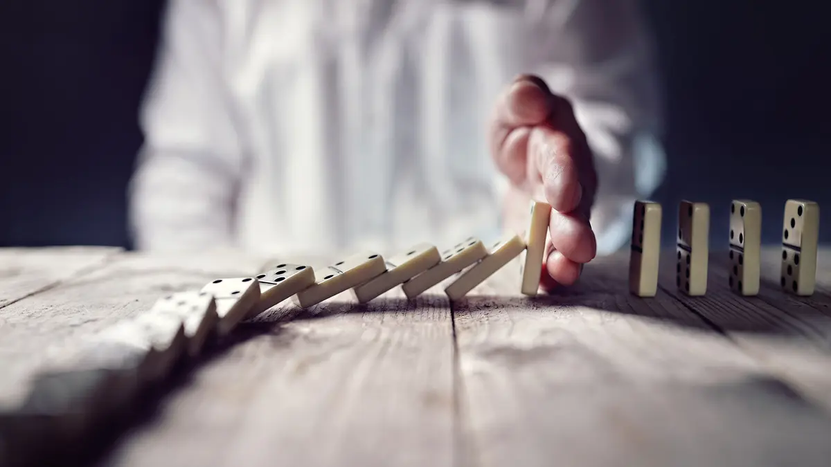 disrupting domino effect
