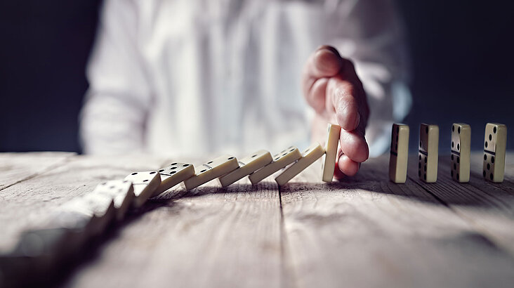 disrupting domino effect