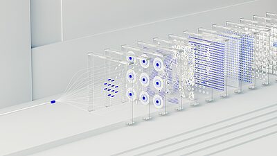 La technologie DeepMind de Google Un schéma montre le fonctionnement de l'intelligence artificielle Deepmind de Google.