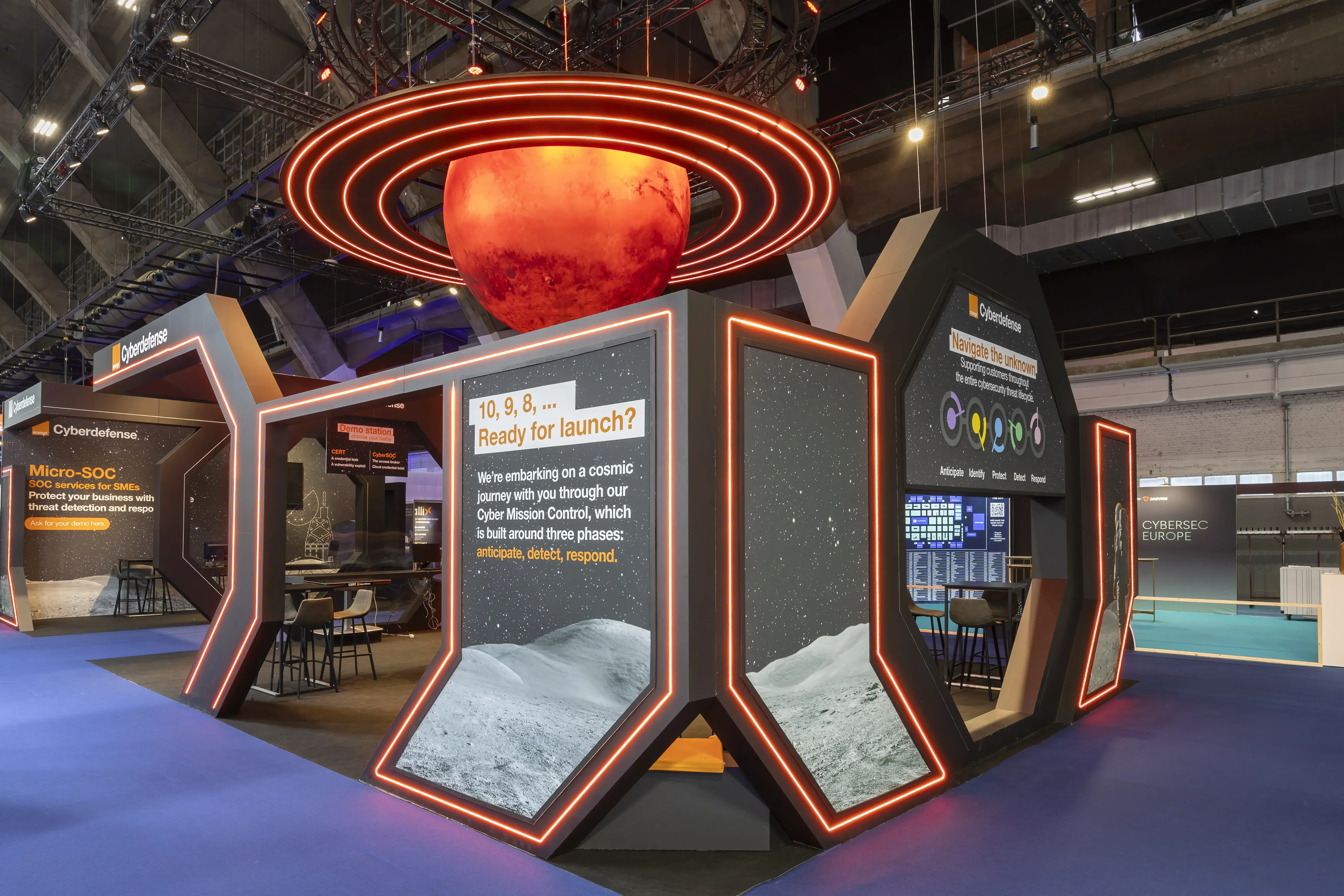 picture of booth on cybersec 2025
