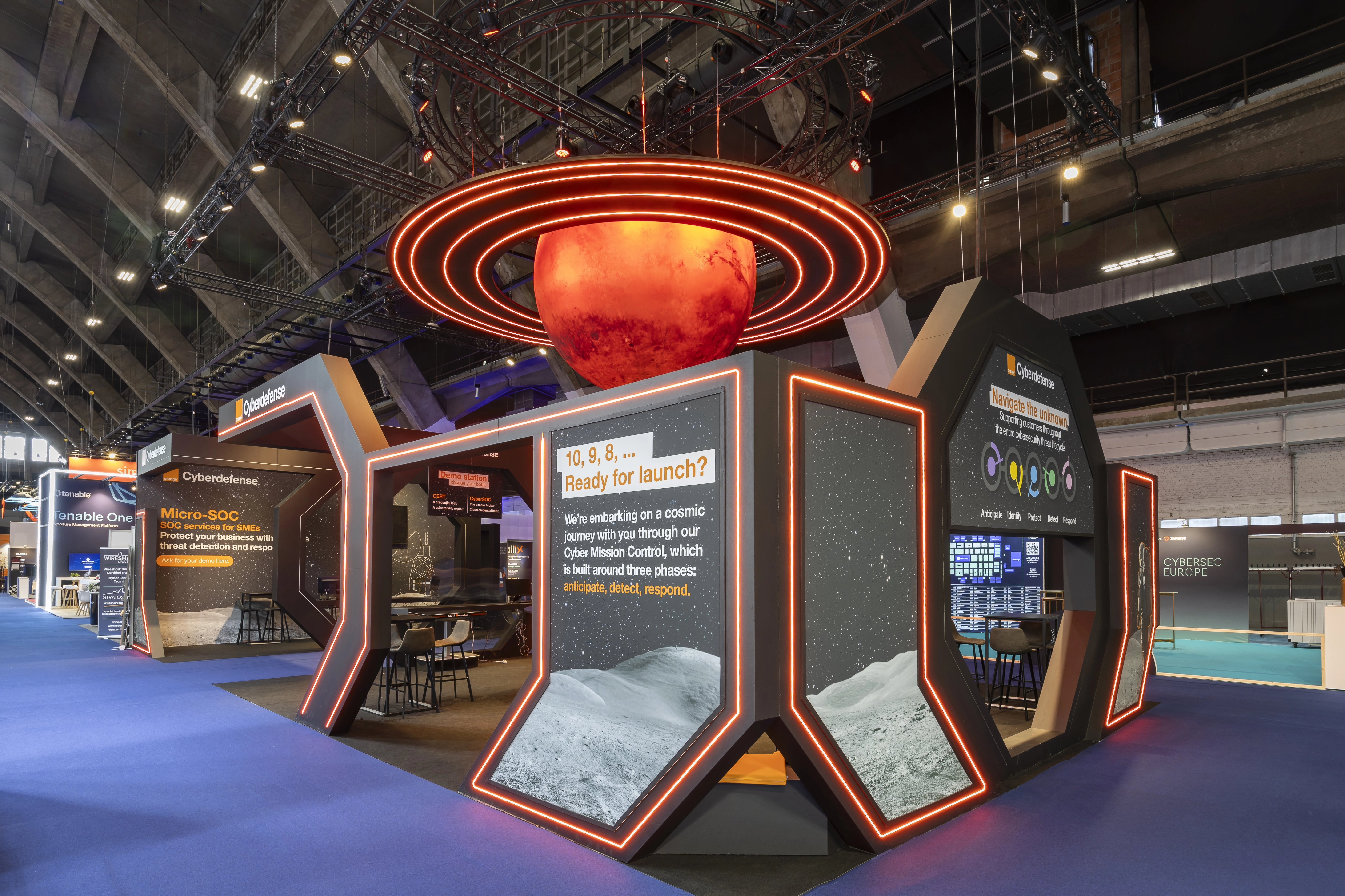 picture of booth on cybersec 2025