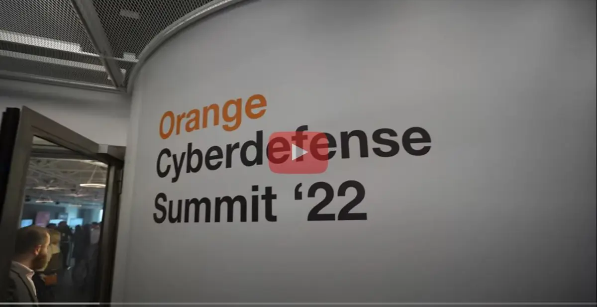 Orange Cyberdefense Summit 2022 YouTube screenshot