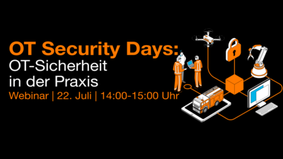 Banner: Ot-Sicherheit in der Praxis 22. Juli