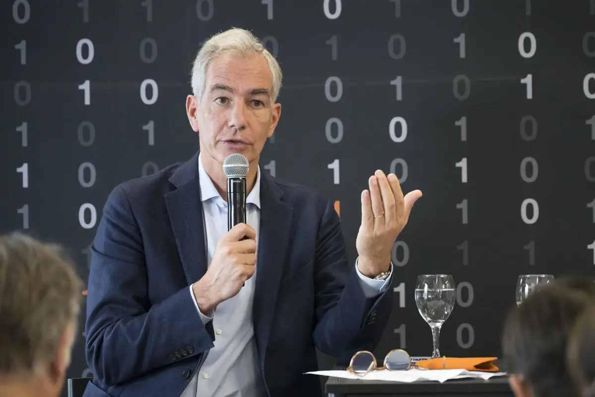 Intervention lors d'un meeting d'Hugues Foulon