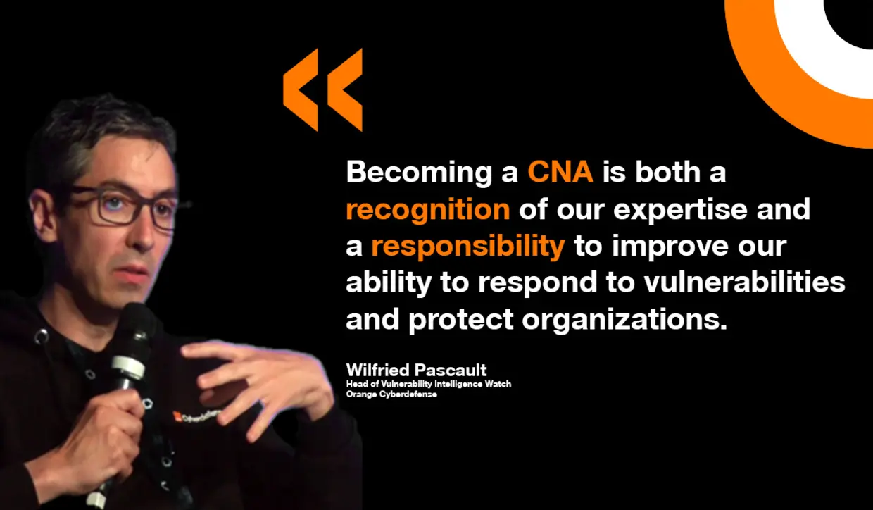 The importance of being CNA certified according to Wilfried Pascault. Wilfried Pascault explains the importance of beoin CNA certified for Orange Cyberdefense.