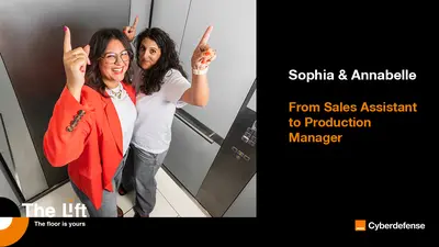 Sophia Zaoui and Annabelle Ruiz take the Lift to the next floor and share their mutual experience.