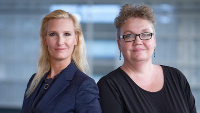 Sanne Aagaard and Bettina Nyberg