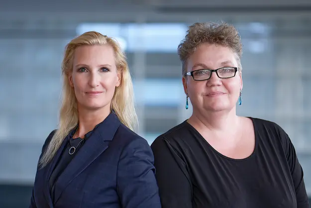 Sanne Aagaard and Bettina Nyberg