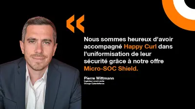 Un expert d'Orange Cyberdefense évoque la solution Micro-SOC Shield.