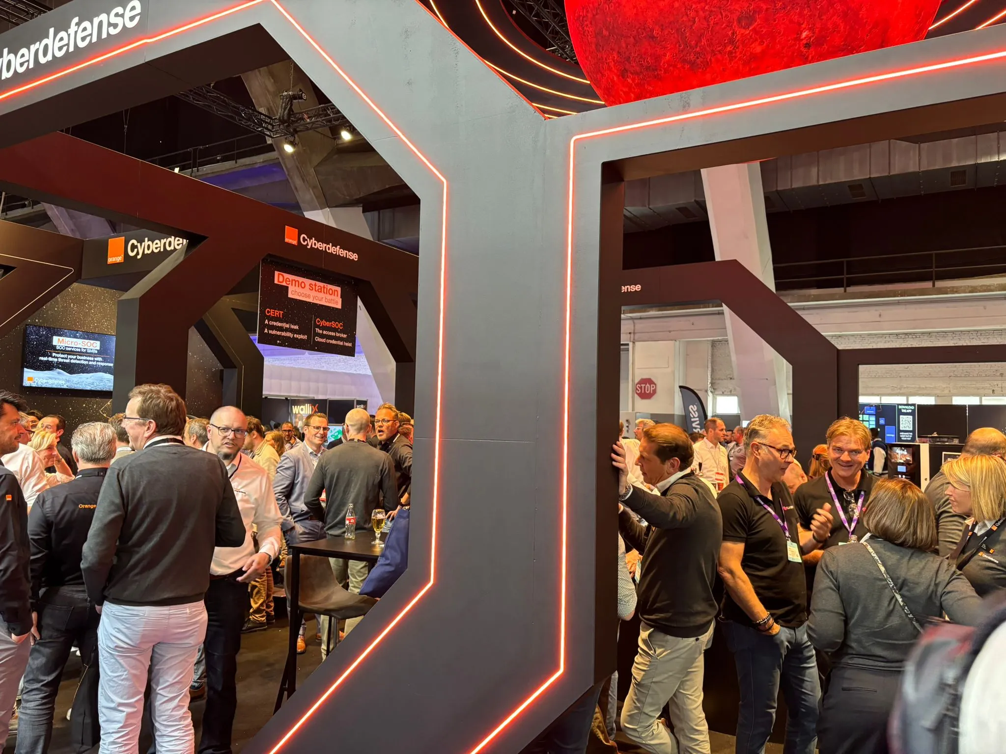 picture of booth on cybersec 2025