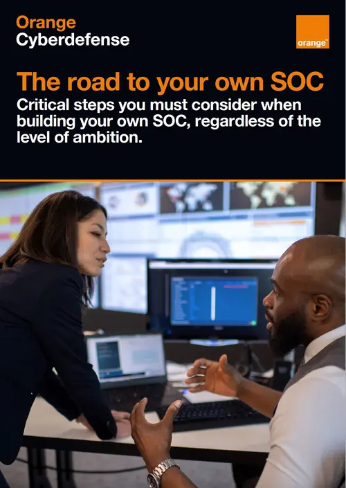 Fiche THE ROAD TO YOUR OWN SOC