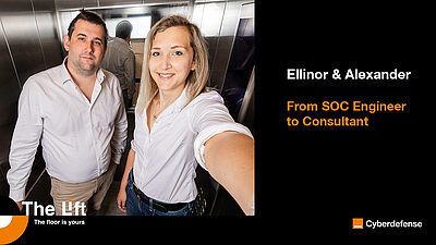 Ellinor Bergfeldt and Alexander Thore take the Lift to the next floor to share their mutual experience.