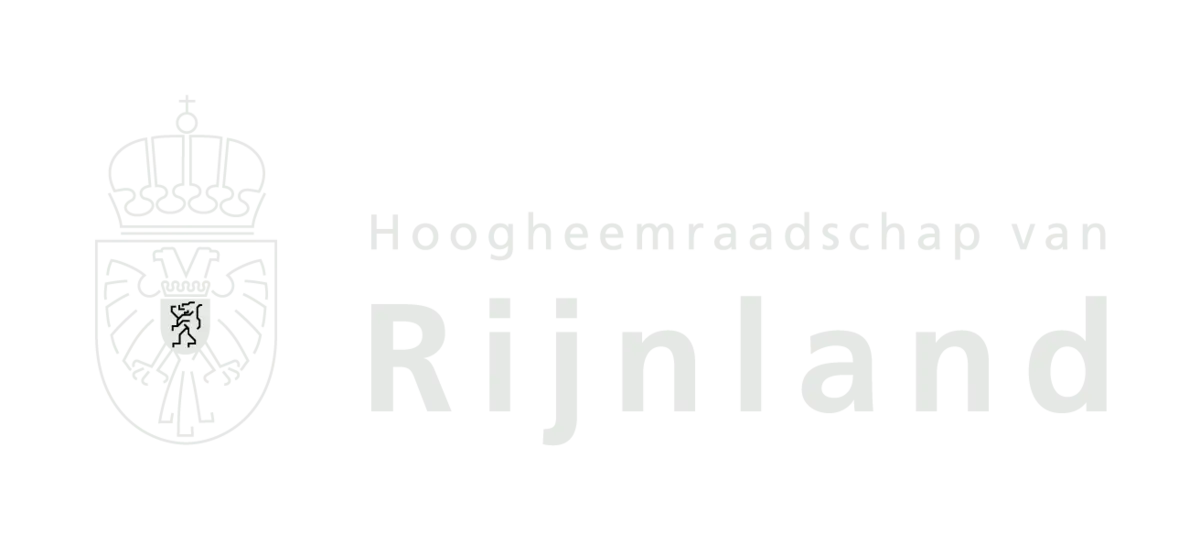 Logo Rijnland wit