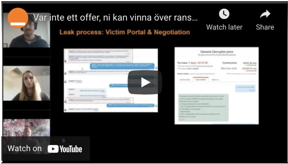 Webinar om cybersäkerhet