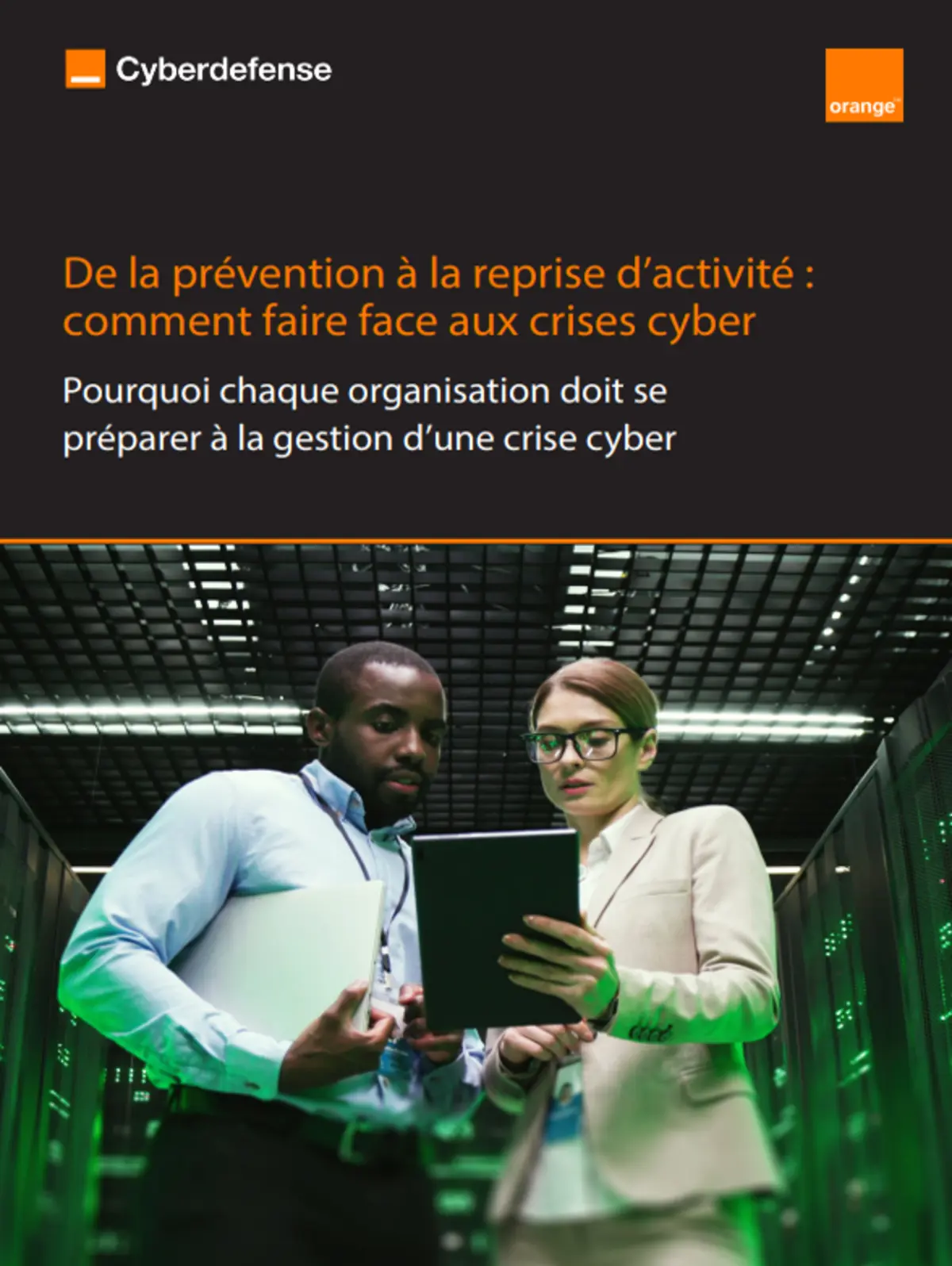 Premiere de couverture livre blanc Gestion de crise