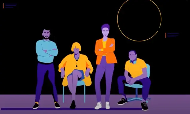 illustration représentant quatres personnes