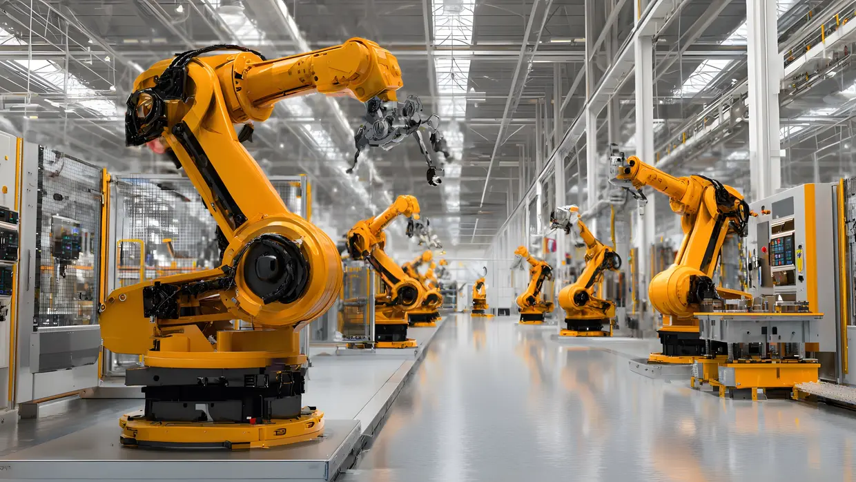 Roboter Anlage Fertigung
